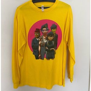 Gorillaz Hot Topic Long Sleeve Shirt